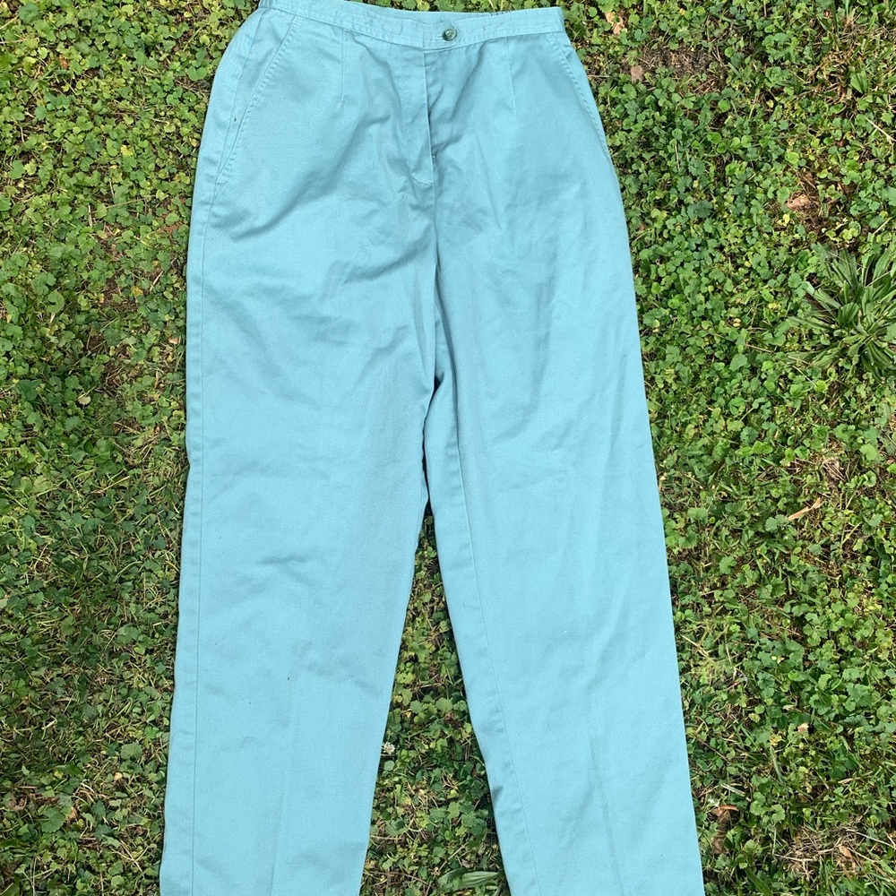 Blue trousers